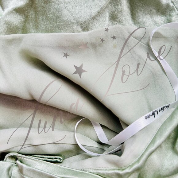 FOR LOVE & LEMONS Jewel Maxi Dress In Sage (size M) NWT - Picture 13 of 15